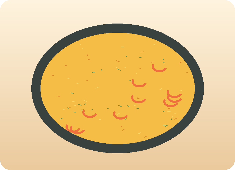 Arroz mediterráneo con marisco